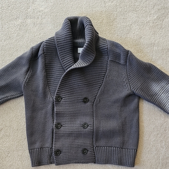 VINCE Large Double Breasted Heavy Sweater. - Picture 2 of 8